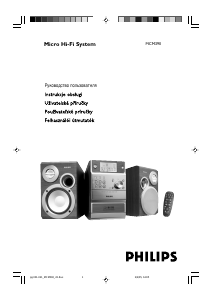 Návod Philips MCM390 Stereo súprava