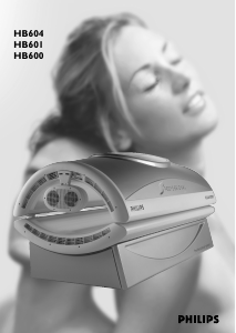 Manual Philips HB601 Solário
