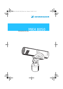 Manual Sennheiser MKH 8050 Microphone