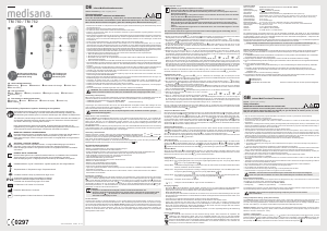 Manual de uso Medisana TM 760 Termómetro