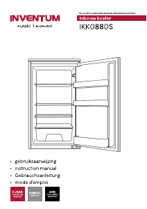 Bedienungsanleitung Inventum IKK0880S Kühlschrank