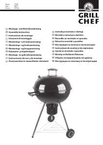 Käyttöohje Grill Chef 11102 Grilli