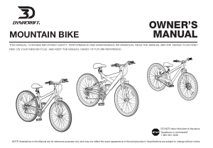 Manual Dynacraft Vertical Alpine Eagle Bicycle