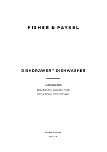 Manual Fisher and Paykel DD24DTX6I1 Dishwasher