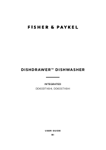Manual Fisher and Paykel DD60STX6HI1 Dishwasher