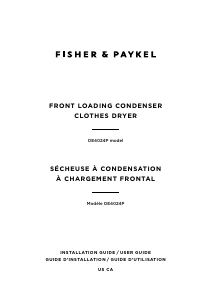 Mode d’emploi Fisher and Paykel DE4024P2 Sèche-linge