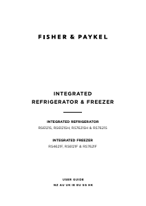 Manual Fisher and Paykel RS7621SLHK1 Refrigerator