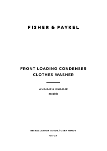 Manual Fisher and Paykel WH2424P2 Washing Machine