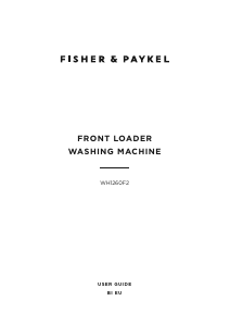 Handleiding Fisher and Paykel WH1260F2 Wasmachine