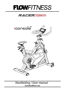 Handleiding Flow Fitness Racer DSB600i Hometrainer