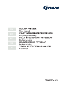 Manual Gram FSI 401754 N/1 Freezer