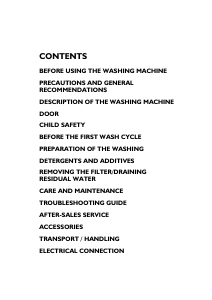 Manual Bauknecht WA Care 14 DI Washing Machine