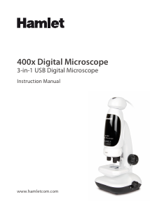 Manual Hamlet XMICROU400 Microscope