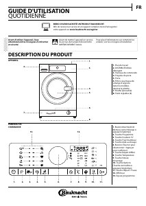 Mode d’emploi Bauknecht WA Eco 7180 Lave-linge