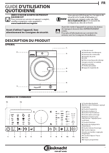 Mode d’emploi Bauknecht WA Eco 8280 Lave-linge