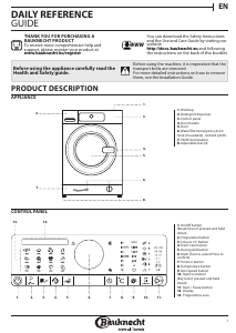 Handleiding Bauknecht WA Eco 9281 Wasmachine