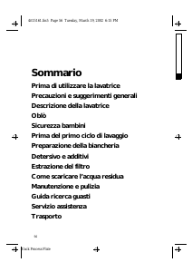 Manuale Bauknecht WA Europa Lavatrice