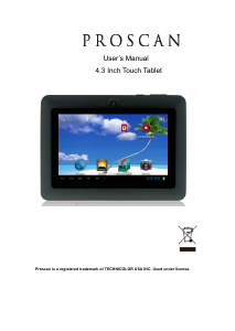Manual Proscan PLT4315-PL Tablet