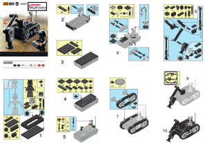 Manual Sluban set M38-B0587D Army Minesweeper