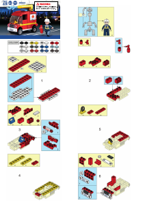 Handleiding Sluban set M38-B0622C Fire Brandweerwagen