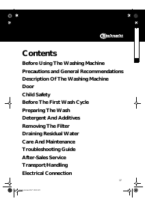Manual Bauknecht WAD 6570 Washing Machine