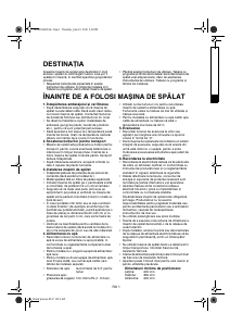 Manual Bauknecht WAE 7140 Mașină de spălat