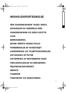 Brugsanvisning Bauknecht WAG 5570 Vaskemaskine