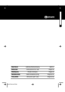 Bedienungsanleitung Bauknecht WAK 1400 EX/1 Waschmaschine