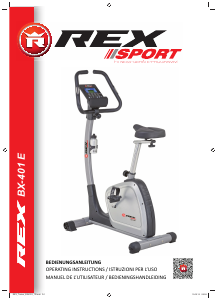 Manual Rex BX-401 E Exercise Bike