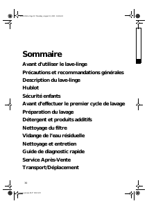 Mode d’emploi Bauknecht WAK 5750 Lave-linge