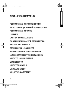 Käyttöohje Bauknecht WAK 7860 Pesukone
