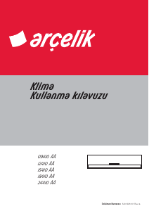 Kullanım kılavuzu Arçelik 09410 AA Klima