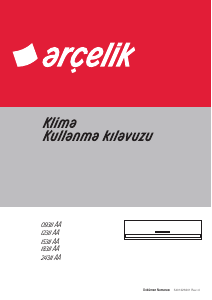 Kullanım kılavuzu Arçelik 15310 AA Klima