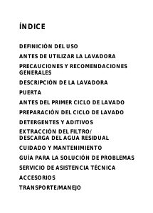 Manual de uso Bauknecht WAK ECO 2480 Lavadora