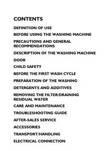 Manual Bauknecht WAK Steam Washing Machine