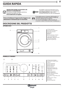 Manuale Bauknecht WAPC 8653 Elite Lavatrice