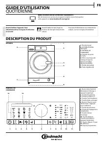 Mode d’emploi Bauknecht WAPC 86560 Lave-linge