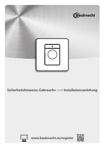 Bedienungsanleitung Bauknecht WAPC ZEN 88545 CD Waschmaschine