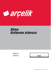 Kullanım kılavuzu Arçelik 232410 A Klima