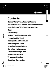 Handleiding Bauknecht WAS 4349/G Wasmachine