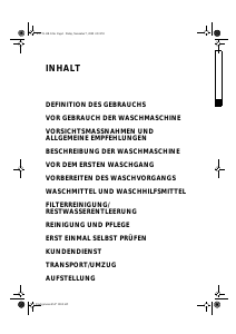 Bedienungsanleitung Bauknecht WAT 8579 Waschmaschine