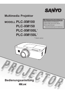 Bedienungsanleitung Sanyo PLC-XM100 Projektor