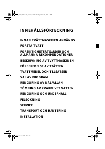 Bruksanvisning Bauknecht WATS 5135 Tvättmaskin