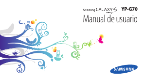 Manual de uso Samsung YP-G70 Galaxy S WiFi 5.0 Teléfono móvil