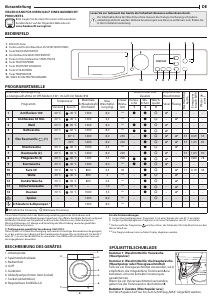 Bedienungsanleitung Bauknecht WM Sense 8G43PS Waschmaschine