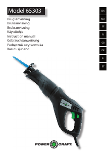 Bruksanvisning Power Craft 65303 Bajonettsag