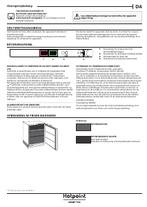 Brugsanvisning Hotpoint BFS 1222.1 Fryser