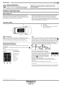 Manual Hotpoint BCB 7030 D2 Fridge-Freezer