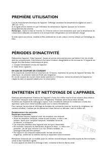 Mode d’emploi Hotpoint MSZ 902 NDF (UK) Réfrigérateur combiné