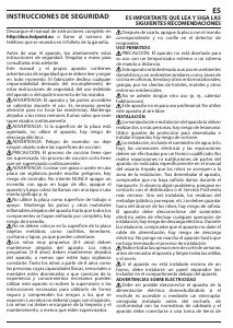 Manual de uso Hotpoint HQ 5360S NE Placa
